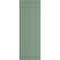 Ekena Millwork True Fit PVC, Four Board Joined Board-n-Batten Shutters, Track Green, 21 1/2W x 32H, PR TFP101BBF21X032TG - alternate 2